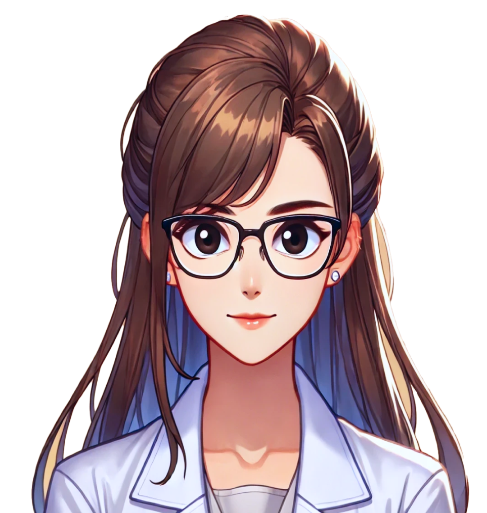 人事部「採用面接質問作成さん」のキャラクターアイコン – 採用面接の質問候補を生成する天才くん