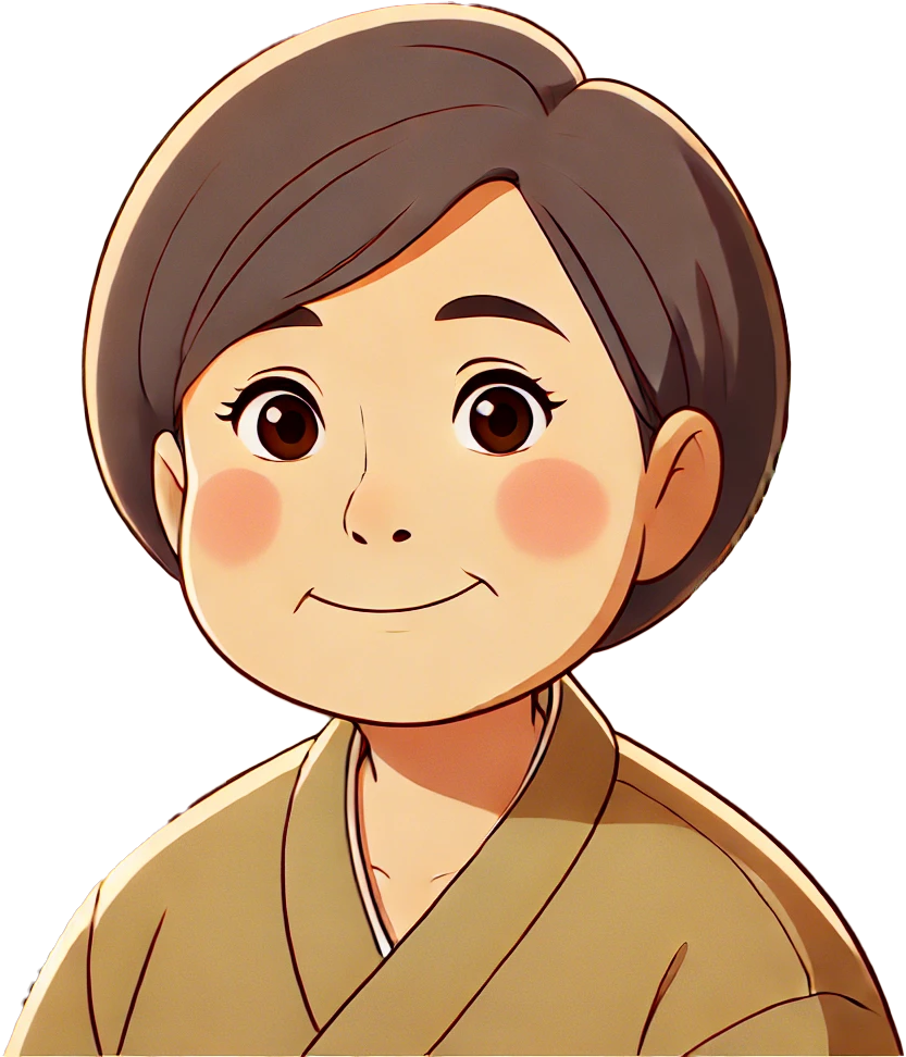 営業部「オブラートに包むさん」のキャラクターアイコン – 部下へのFBを柔らかい表現に変換する天才くん